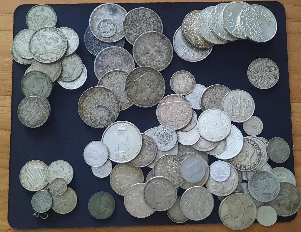 Lot de monnaies en argent, Enlèvement ou Envoi, Argent