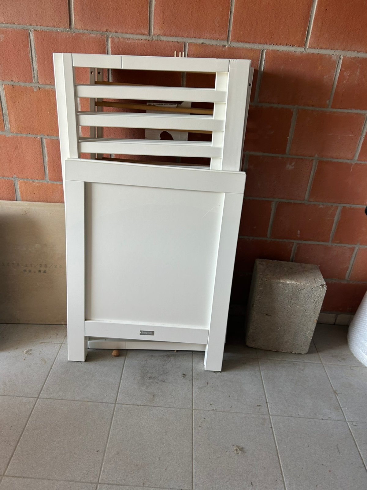 Lit cage pour bébé, Enlèvement, Utilisé