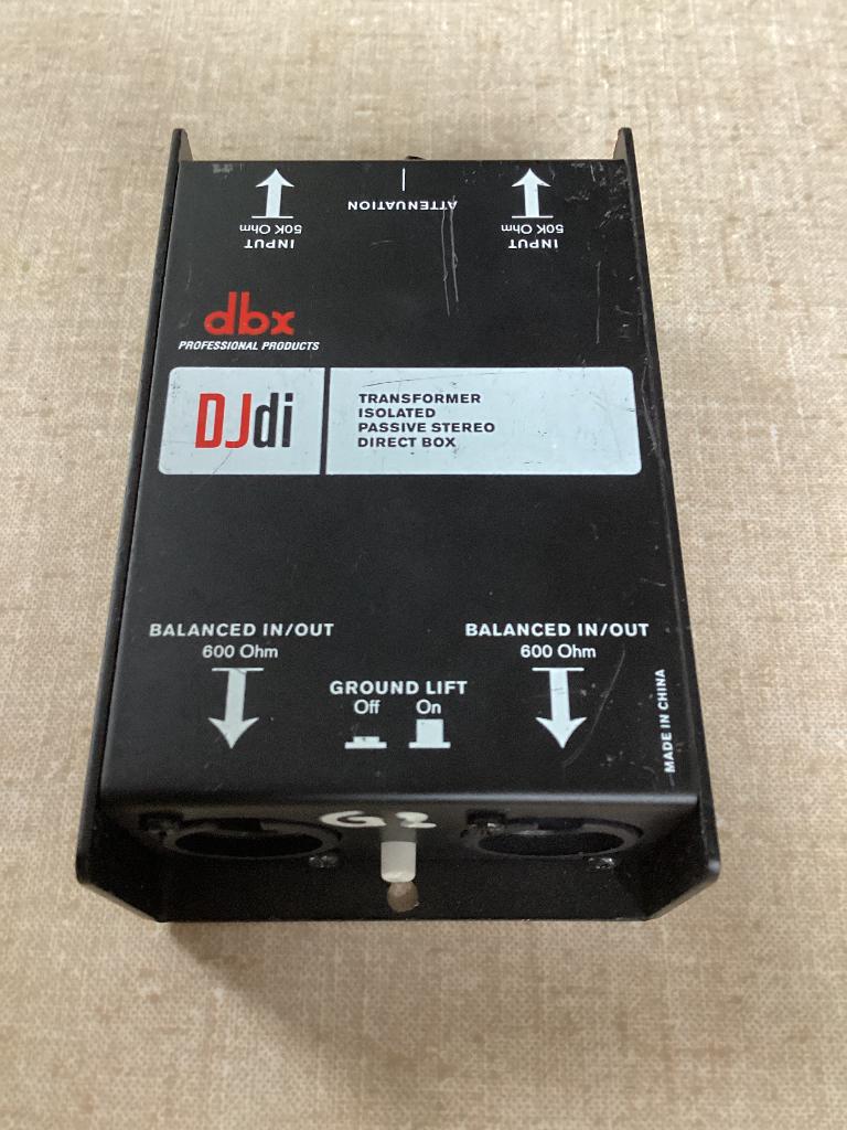 DI box DBX DJdi, Enlèvement ou Envoi, Comme neuf