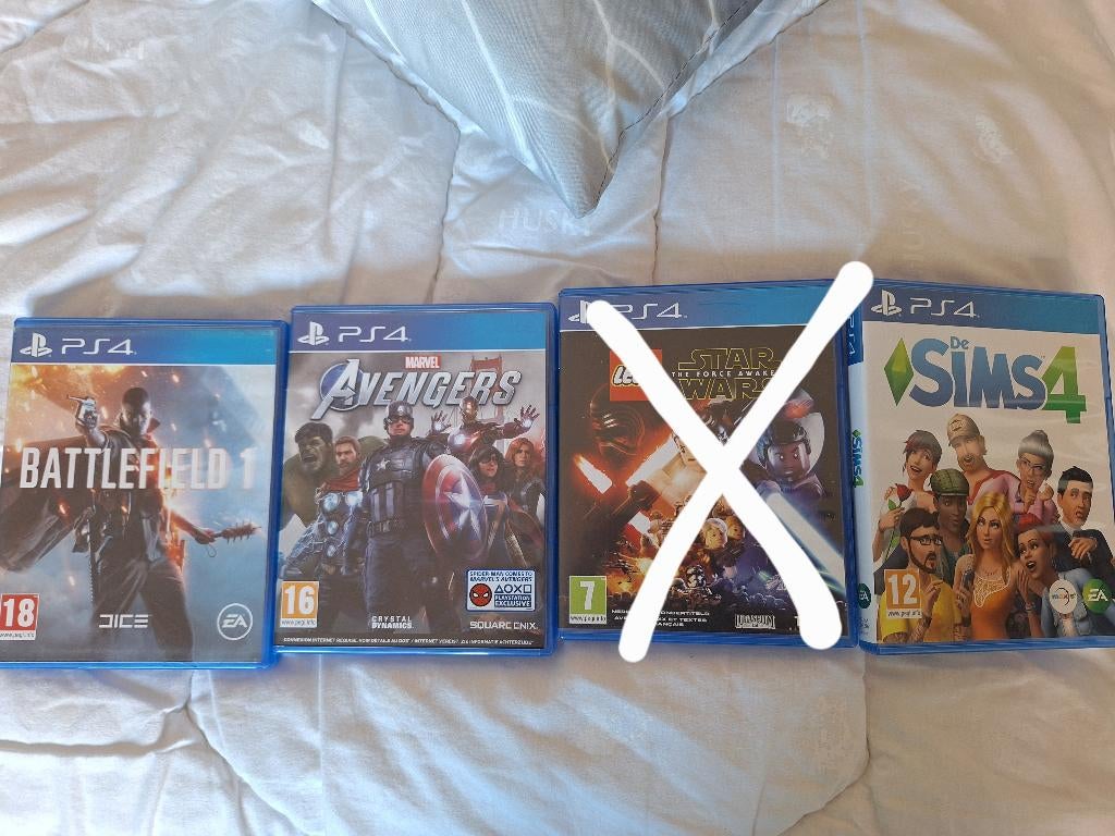 Ps4 spelletjes, Enlèvement, Comme neuf