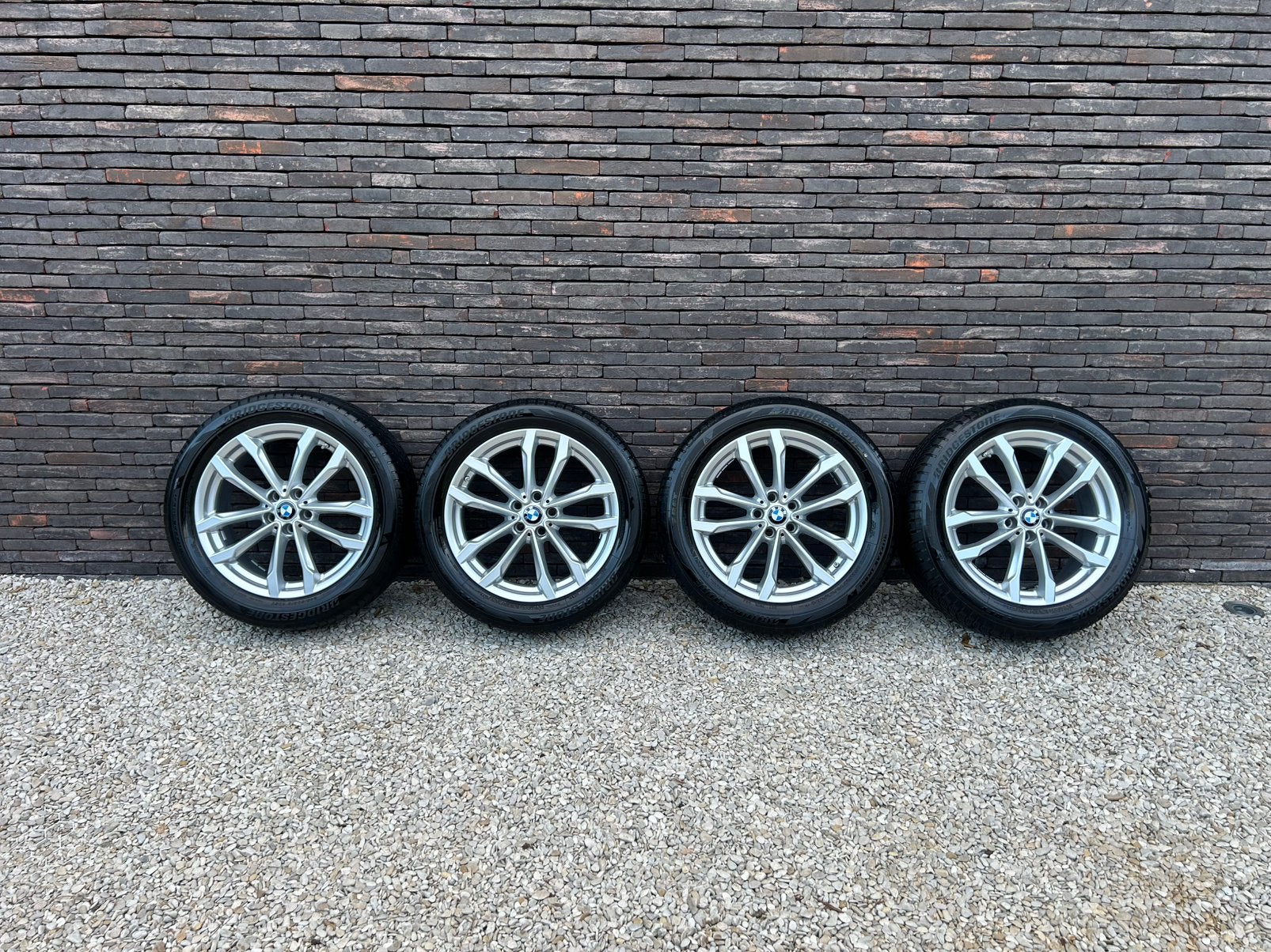 Originele BMW X3 velgen en banden, Autos : Pièces & Accessoires, Pneus & Jantes, Enlèvement, Utilisé, 19 pouces, Pneus et Jantes