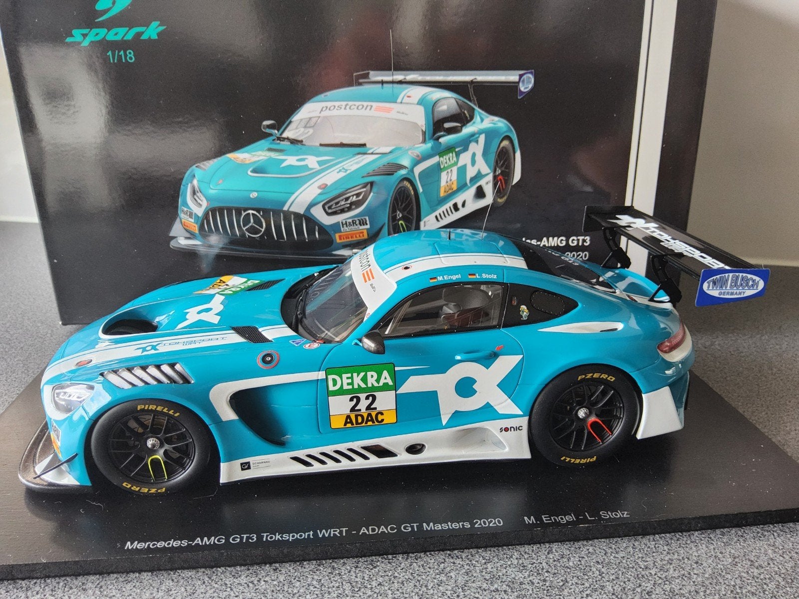 Mercedes AMG GT3., Ophalen of Verzenden