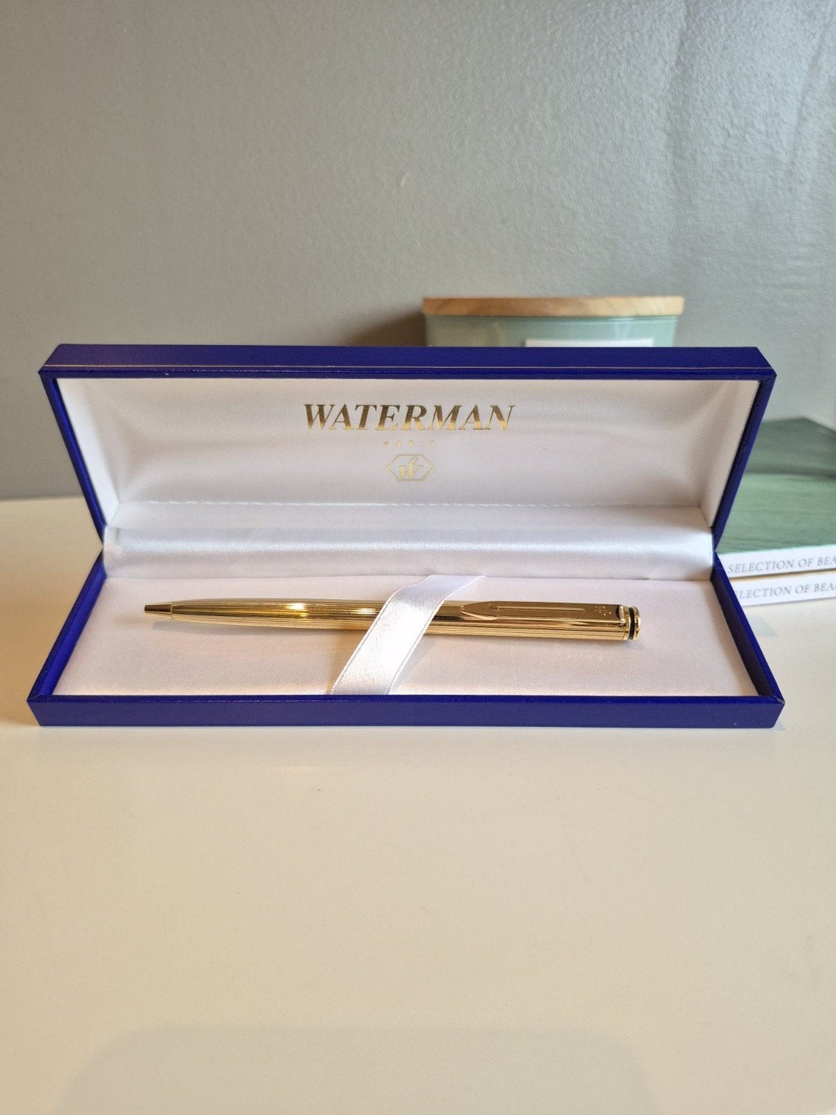 Waterman Paris balpen — vintage en elegant, Verzamelen, Ophalen of Verzenden, Vulpen, Waterman