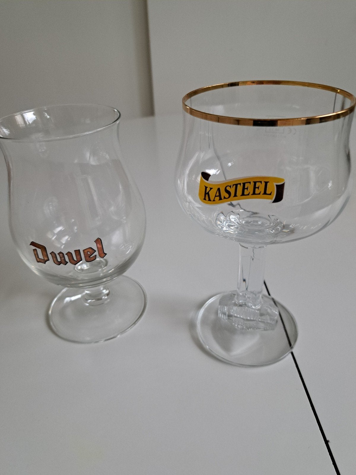 Lot nieuwe bierglazen, Ophalen, Nieuw, Glas of Glazen