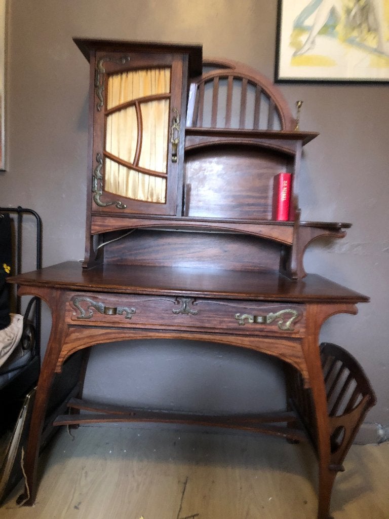 Art Nouveau-bureau, Antiek en Kunst, Ophalen