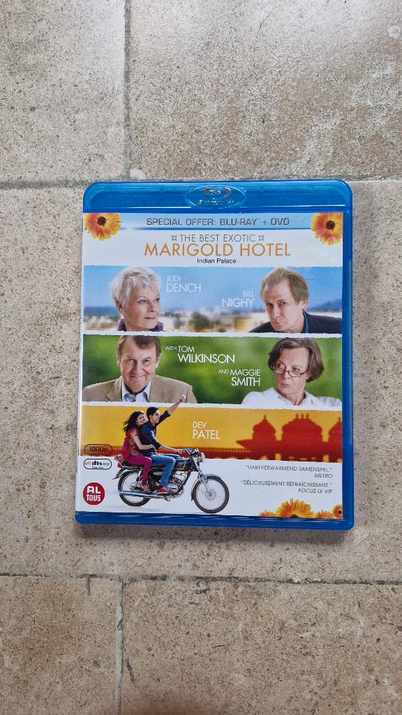 Blu-ray "The Best Exotic Marigold hotel", Ophalen of Verzenden, Zo goed als nieuw
