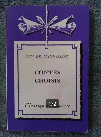 "Contes choisis" Guy de Maupassant (1955), Enlèvement ou Envoi, Utilisé, Europe autre, Guy de Maupassant