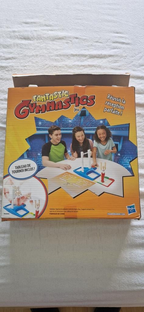 Fantastics Gymnastiekspelletjes, Ophalen