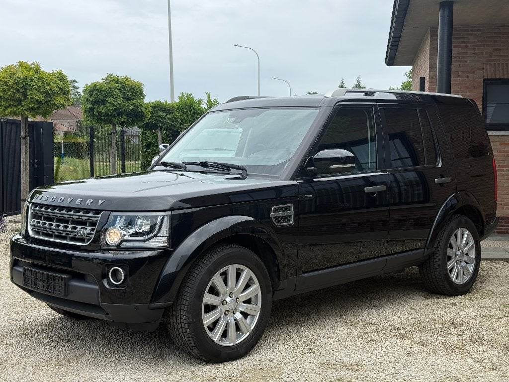 Land Rover Discovery 4 TDV6 211PK Euro6b Lichte Vracht 2016, Automaat, 2993 cc, Zwart, Leder