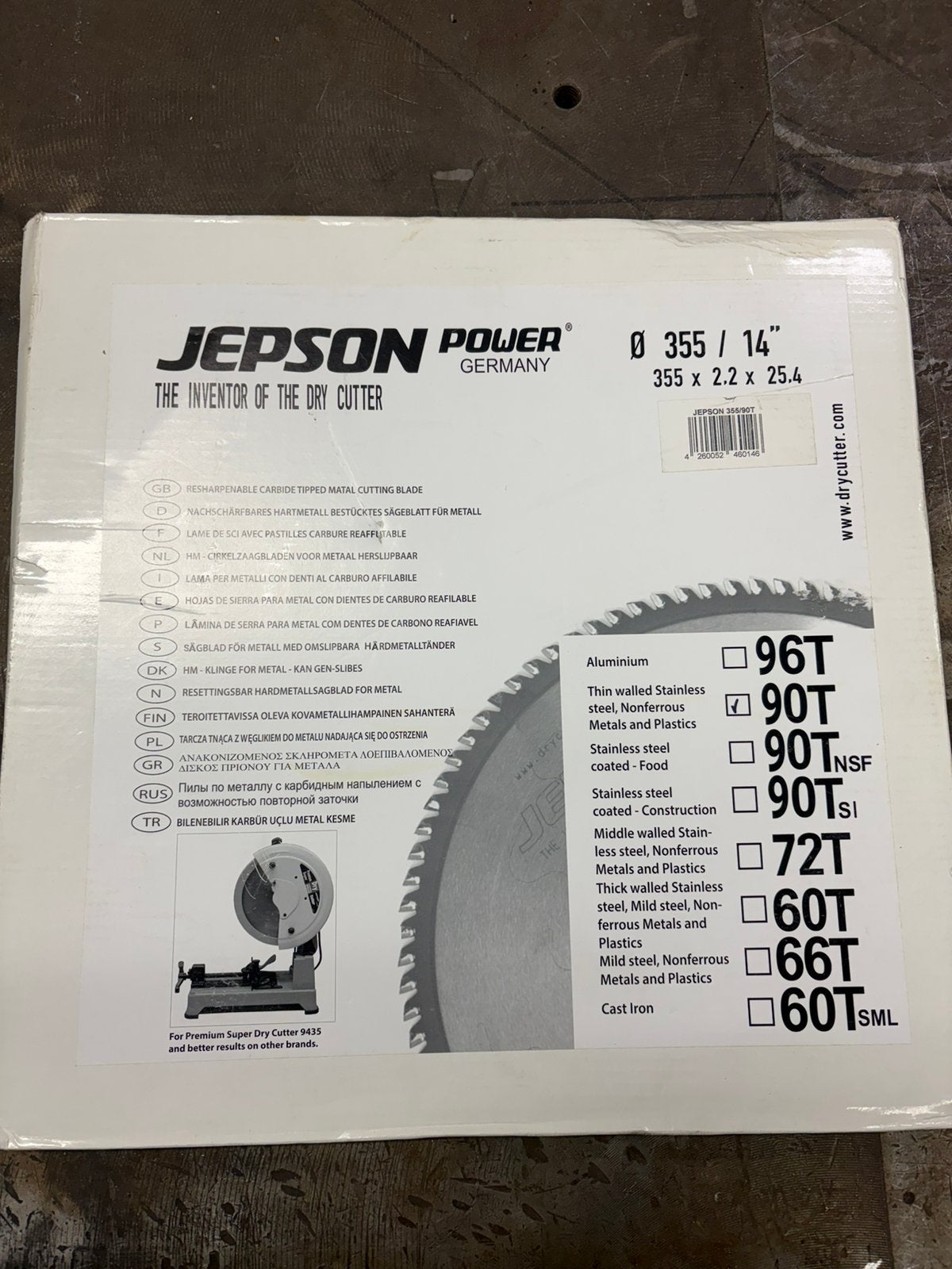 Lame de scie circulaire JEPSON, Bricolage & Construction, Enlèvement, Neuf, Scie circulaire