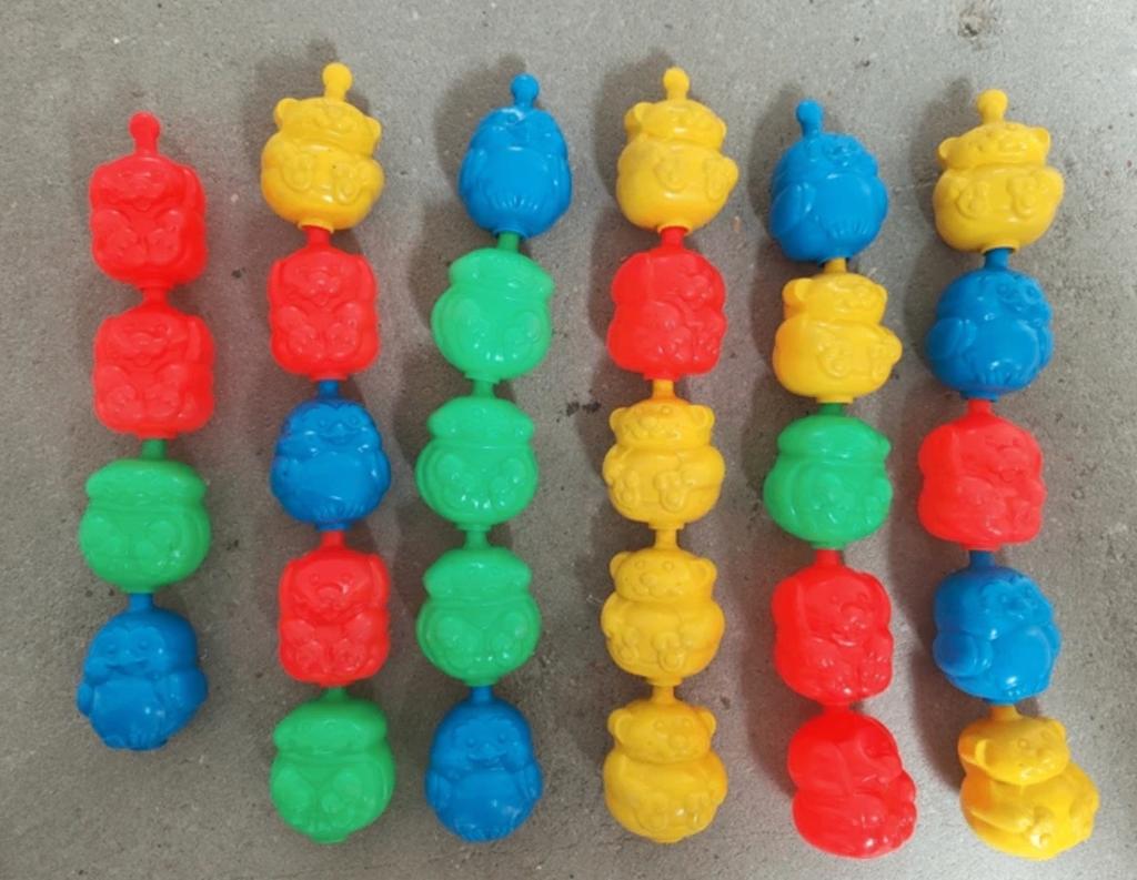 Vintage Fisher Price kralenketting, Kinderen en Baby's, Speelgoed | Fisher-Price, Ophalen of Verzenden, Zo goed als nieuw, Duw- of Trekspeelgoed