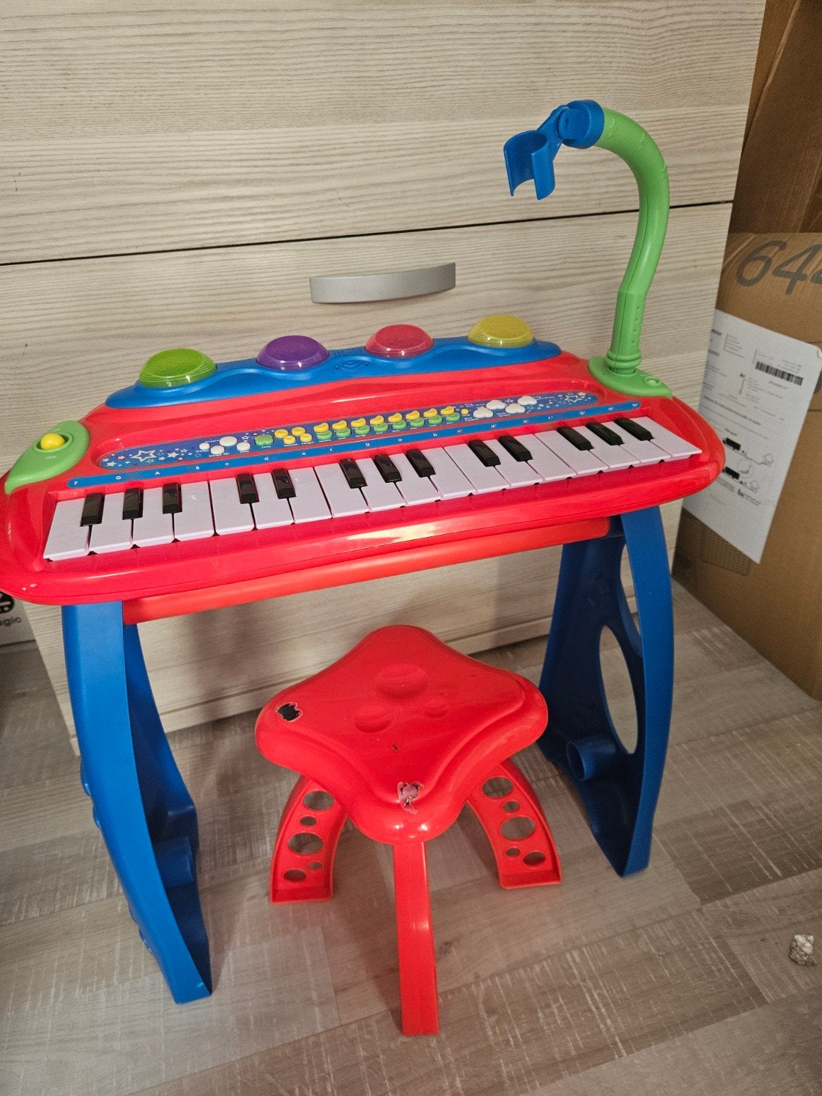 piano, Ophalen