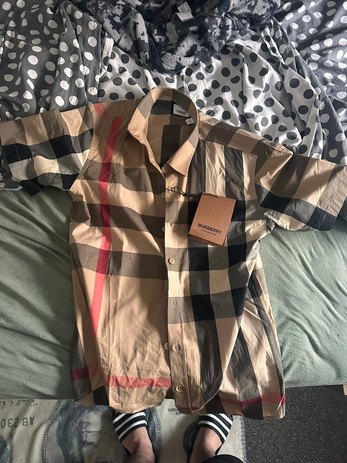 Burberry hemd, Ophalen of Verzenden, Zo goed als nieuw, Maat 36 (S)