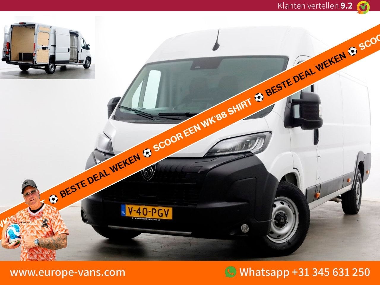 Peugeot Boxer 2.2 BlueHDi 180pk Automaat L4H2 LED/ACC/Navi/C, Achat, Entreprise, Carnet d'entretien, Diesel