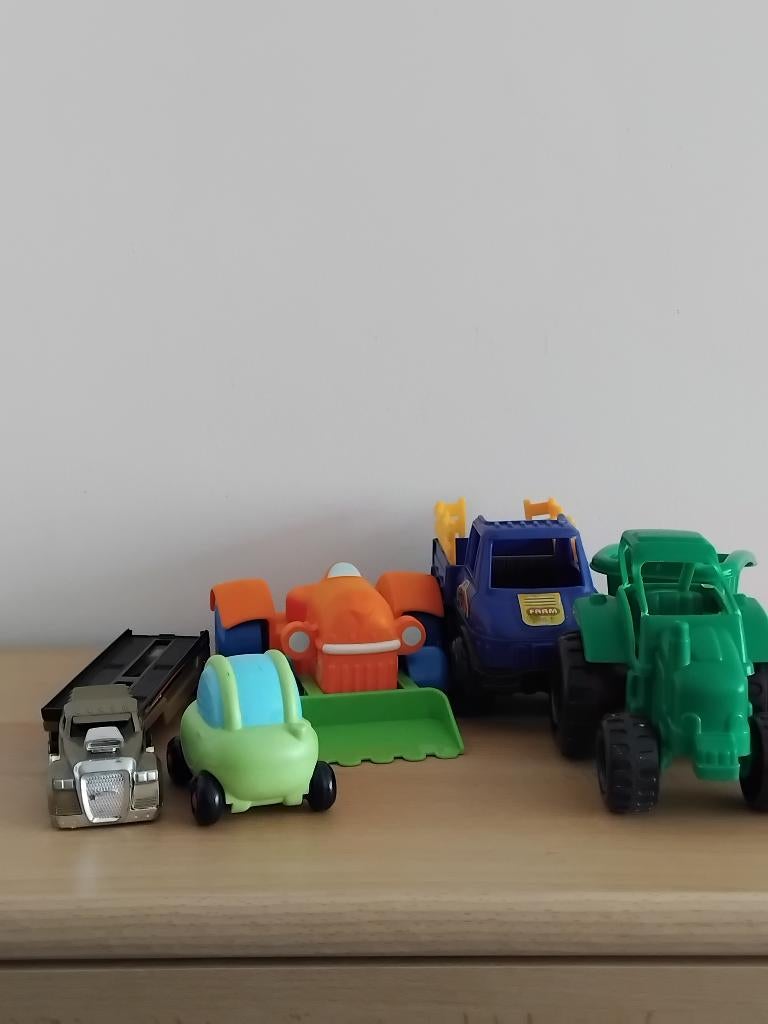Set van 5 stoere speelgoedvoertuigen, Ophalen