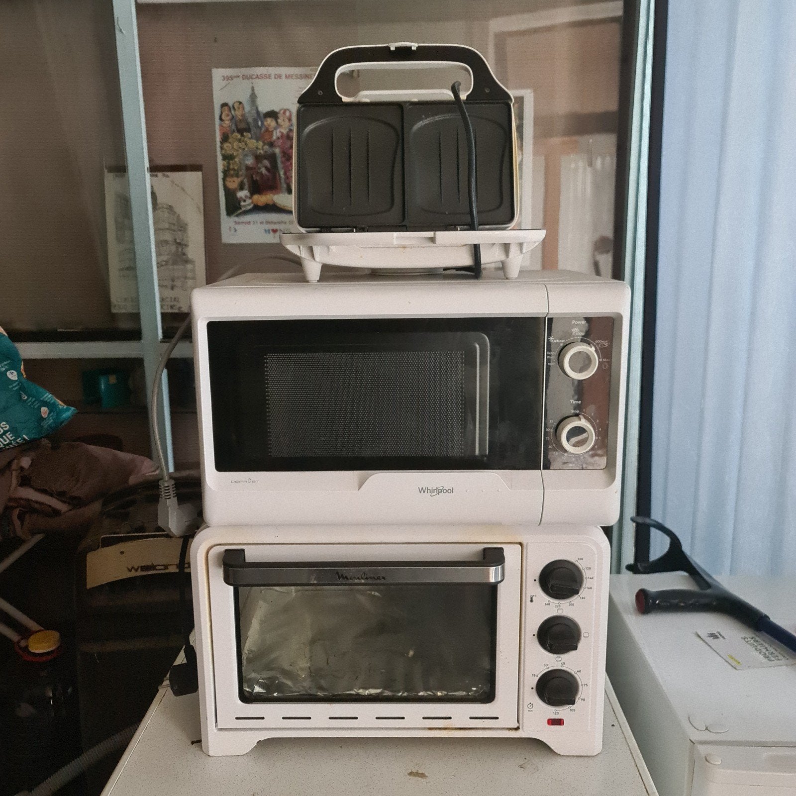 micro onde, Electroménager, Enlèvement, Utilisé, Four, À Poser