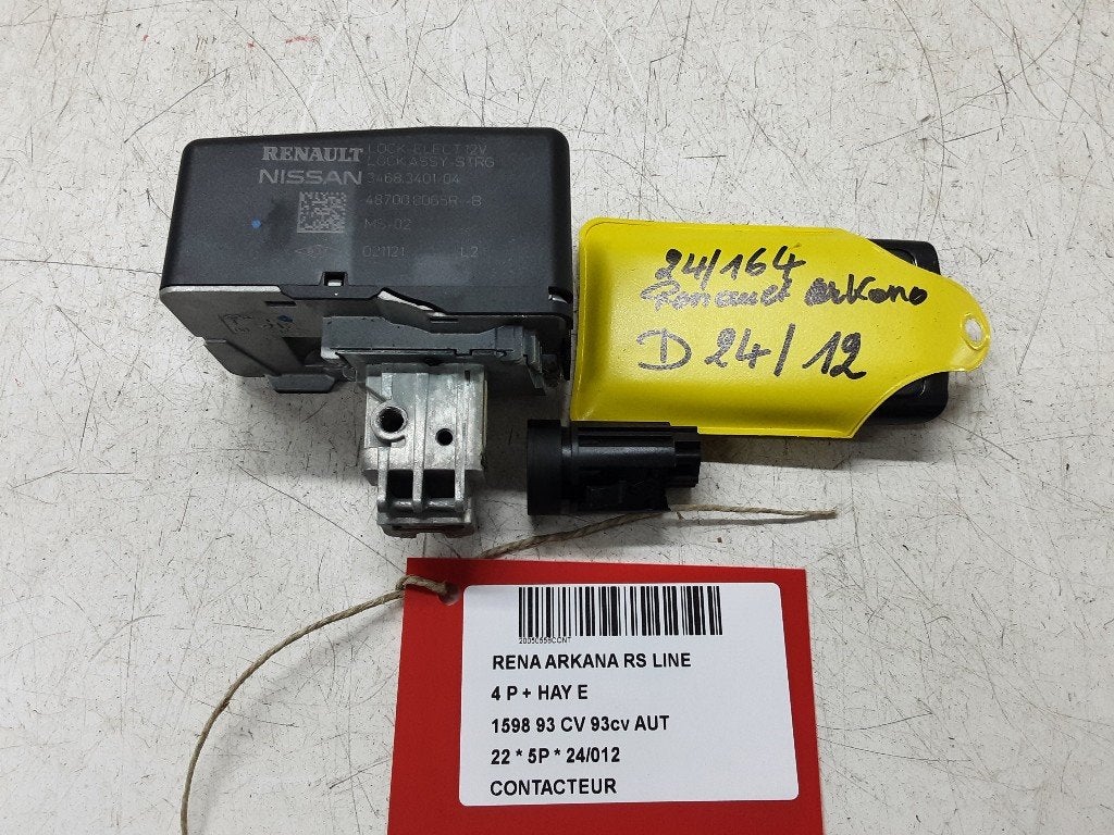 CONTACTSLOT Renault Arkana (RJLL) (01-2020/-) (487008065RB), Gebruikt, Renault, Mevr. I. Hauben, Rue de l'Espoir 34 34
4030  GRIVEGNÉE, BE