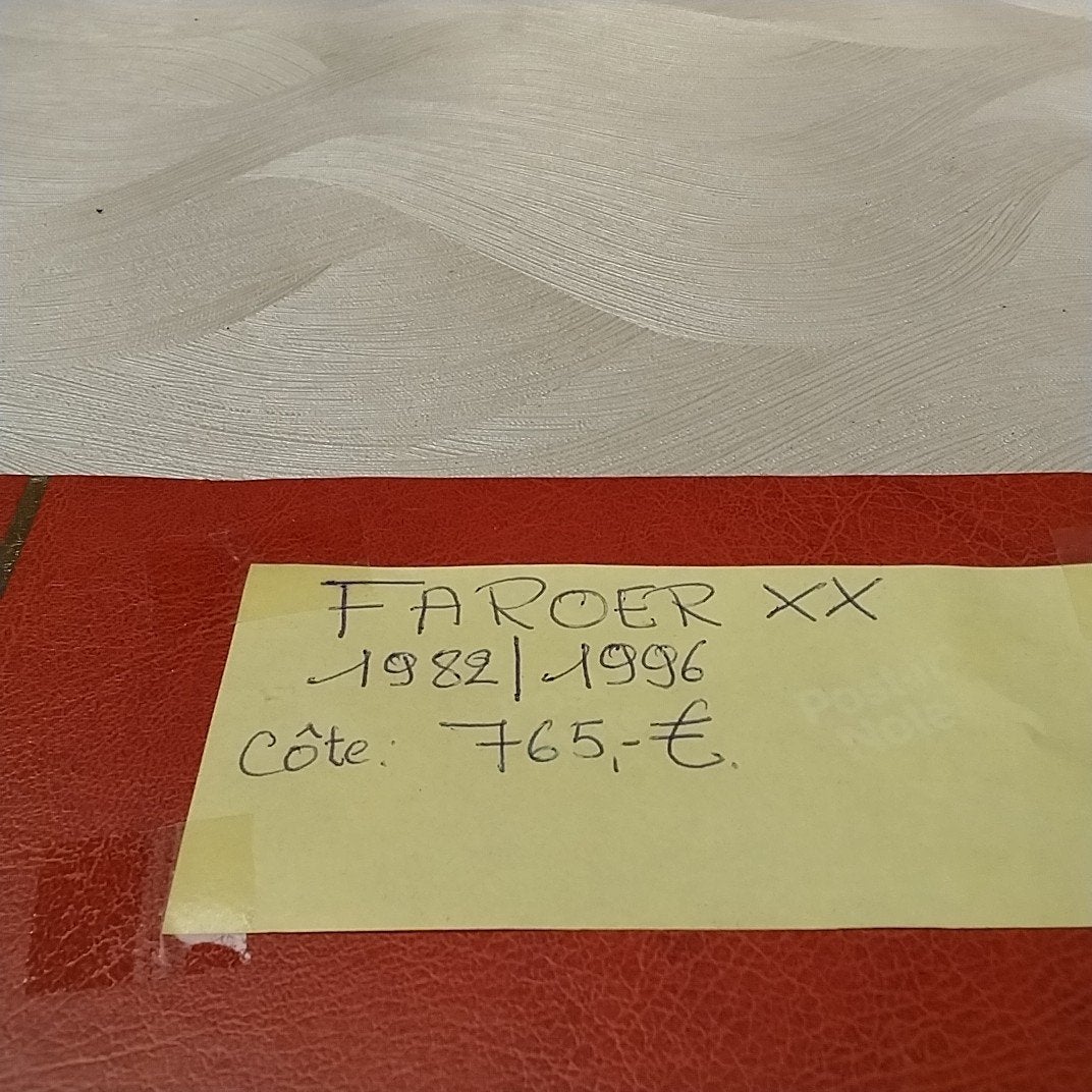FAROER 1982/1996 en parfait état avec cote 765,00€, Enlèvement ou Envoi
