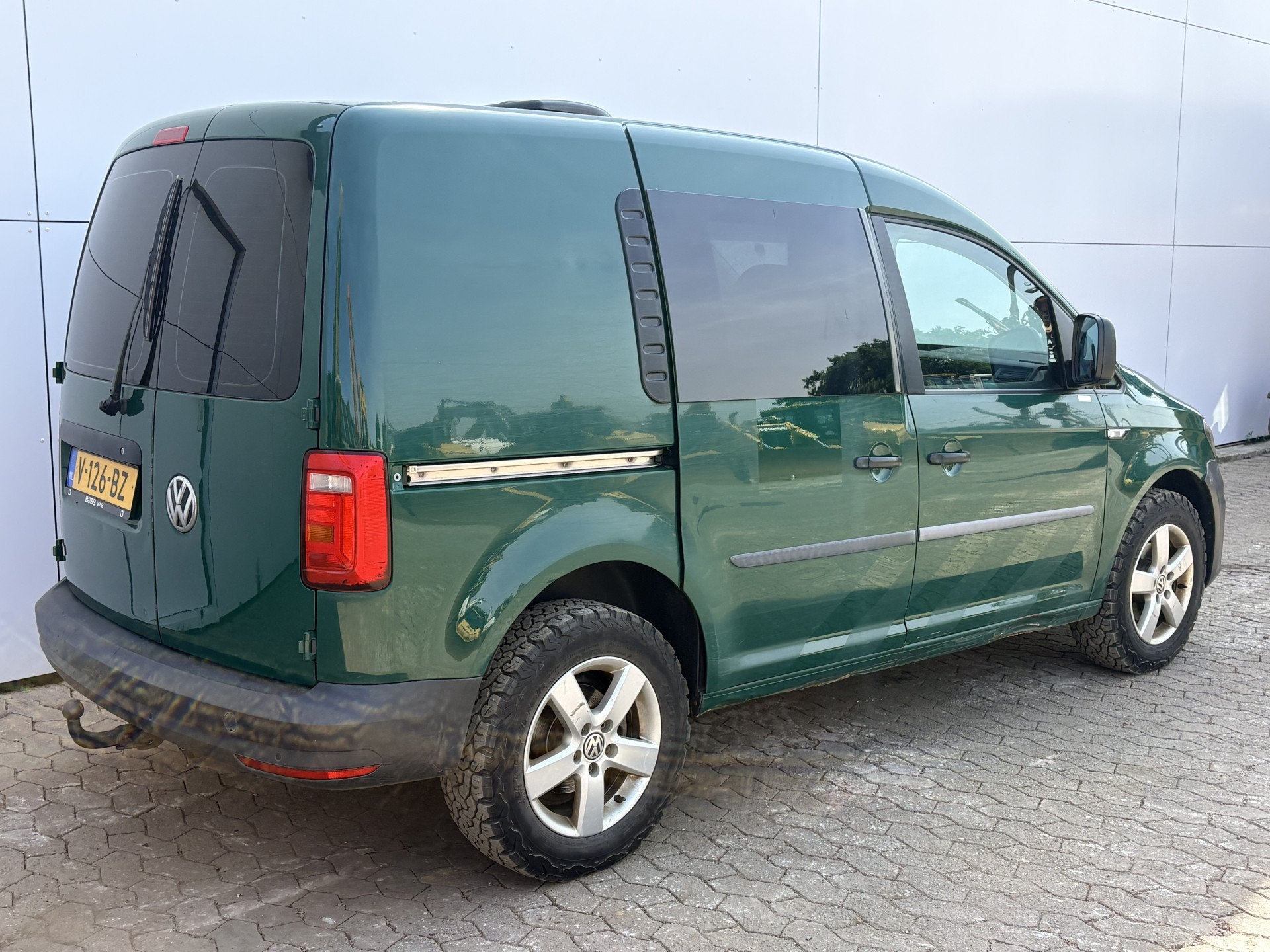Volkswagen Caddy 2.0 TDI 4x4 123PK L1 4 Motion AWD Airco Cru, Auto's, 122 pk, Gebruikt, Euro 6, 4 cilinders