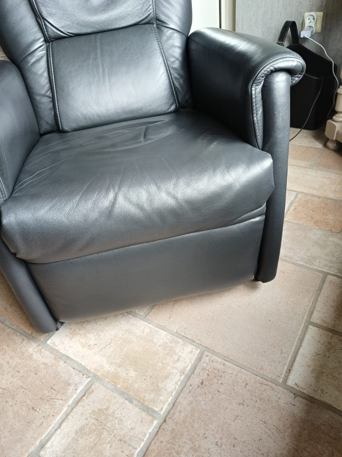 Relax zetel, Huis en Inrichting, Fauteuils, Ophalen, Gebruikt