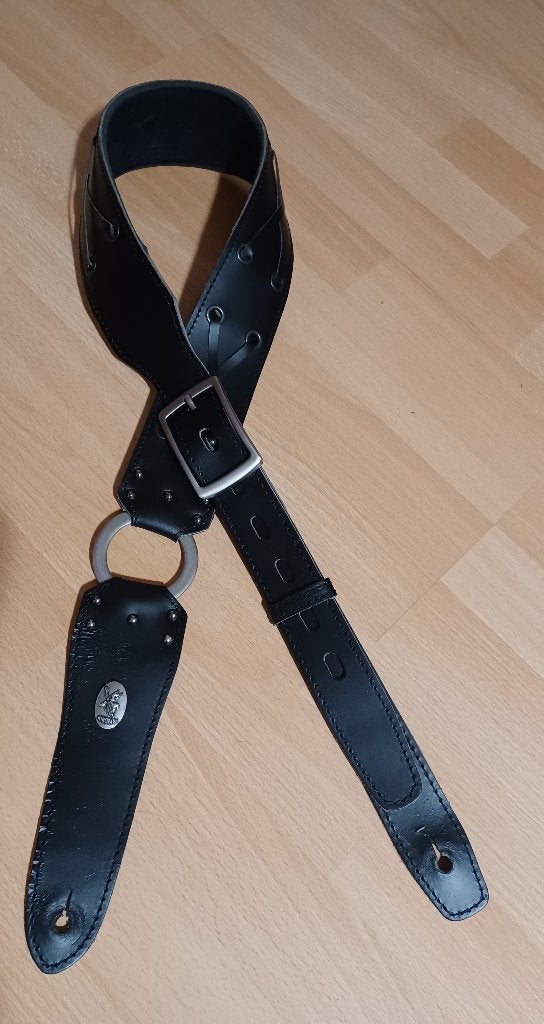 Sangle  pour Guitare/Basse en cuir, Enlèvement ou Envoi, Comme neuf