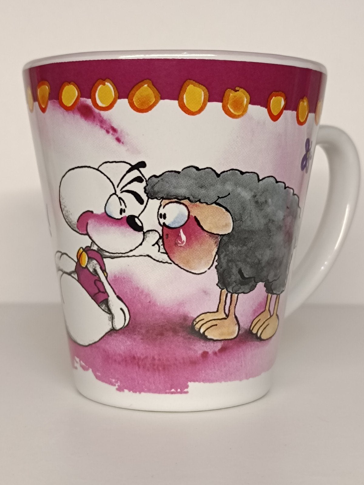 Diddl & Wollywell Ik ben er voor je! mok, Verzamelen, Diddl, Ophalen of Verzenden, Diddl