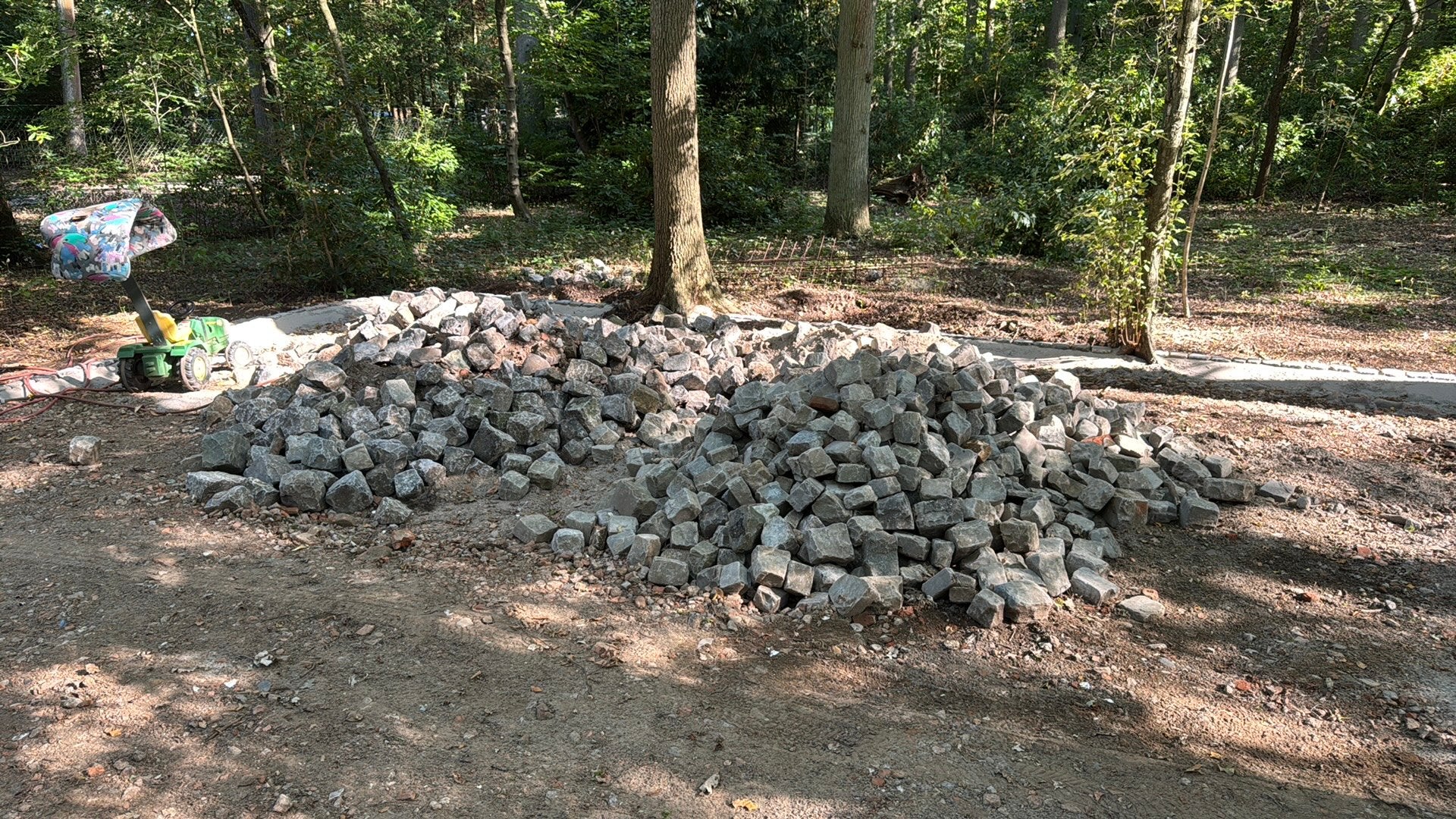 Kasseien GRATIS!, Tuin en Terras, Tegels en Klinkers, Ophalen, Gebruikt, 5 tot 10 m², Overige typen