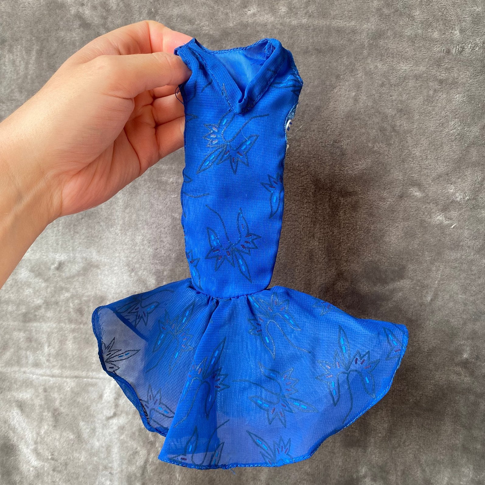 Robe Barbie bleue, Collections, Enlèvement ou Envoi, Utilisé, Vêtements