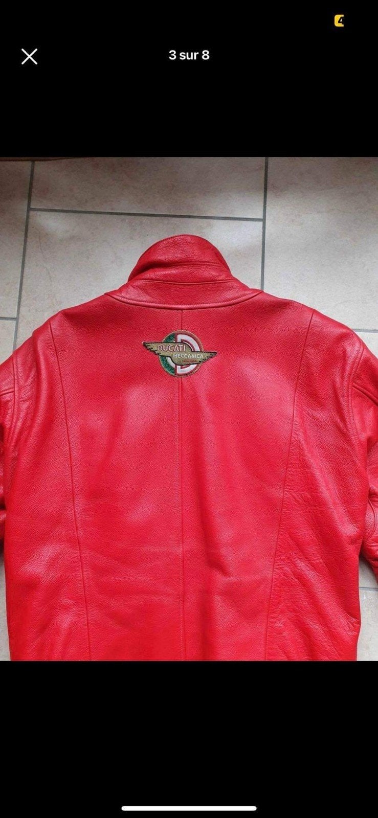 Ducati Dainese cuir XL 52, Motoren, Kleding | Motorkleding, Ophalen