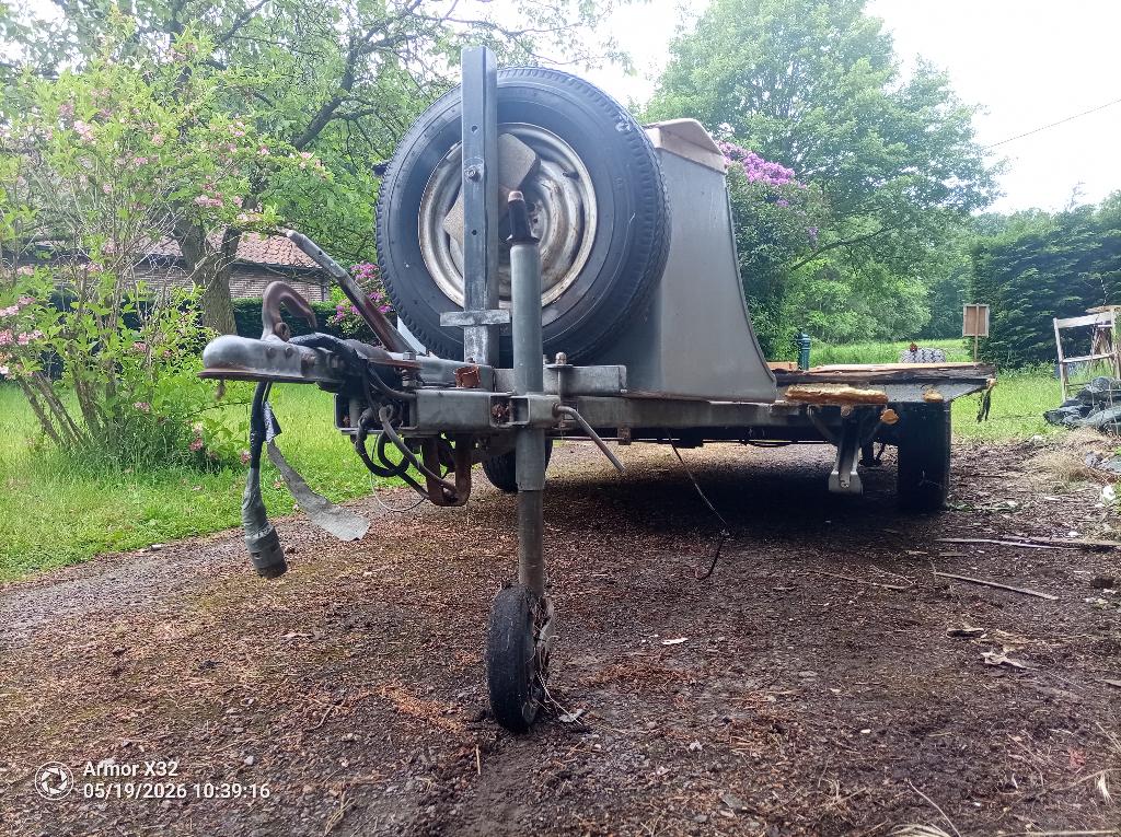 Châssis avec caravane Otten démolie, Enlèvement, Utilisé