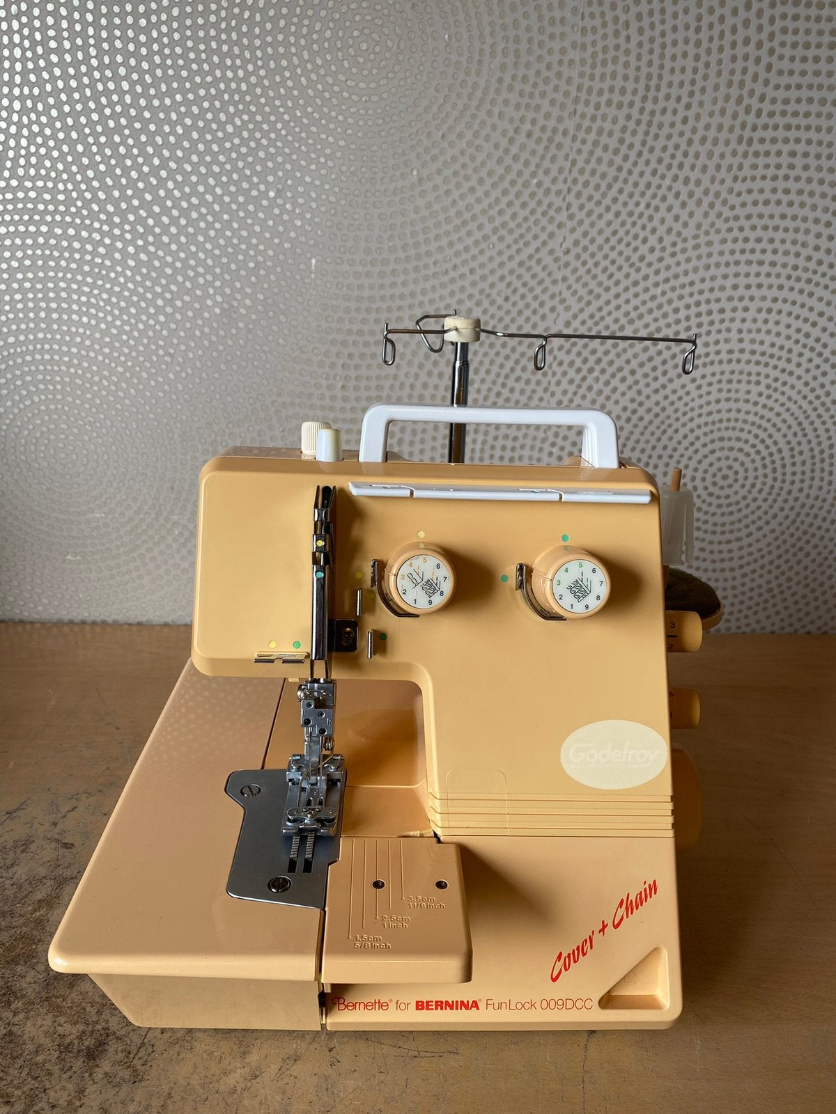 COVERLOCKMACHINE BERNINA/BERNETTE FUNLOCK 009DCC, Ophalen of Verzenden, Gebruikt, Lockmachine, Bernina