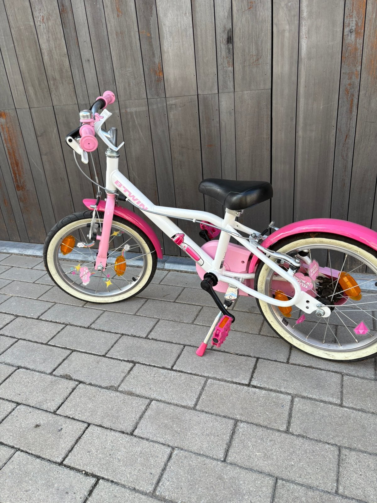 B’Twin kinderfiets, Fietsen en Brommers, Ophalen, Gebruikt, 16 inch