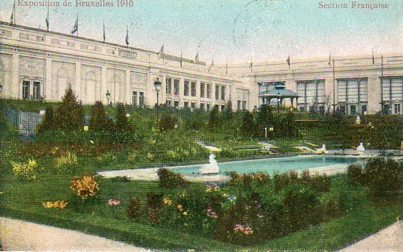 5 postkaarten - Expo 1910 Brussel, Verzamelen, Postkaarten | België, Verzenden