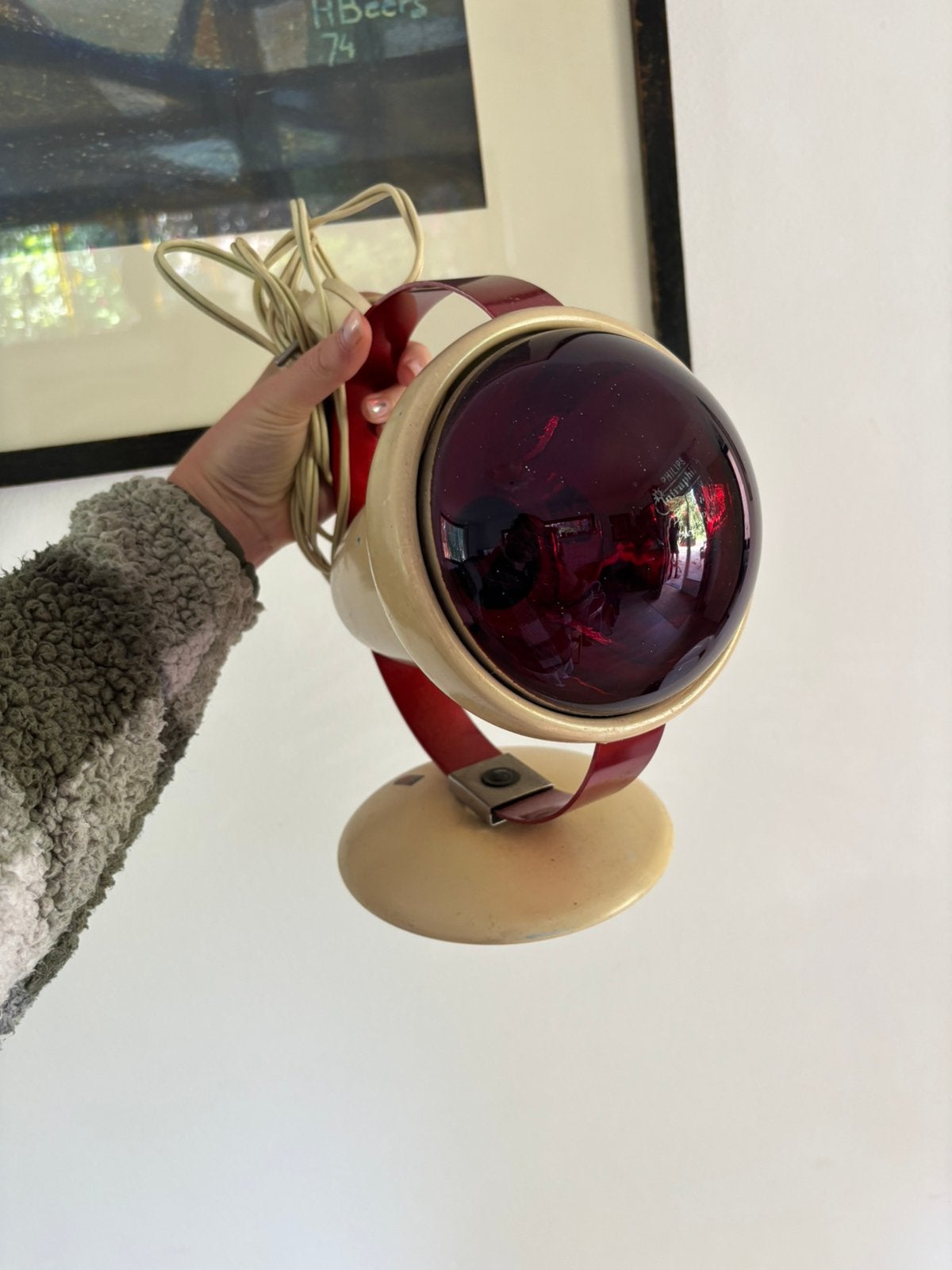 Lampe vintage, Enlèvement ou Envoi, Comme neuf