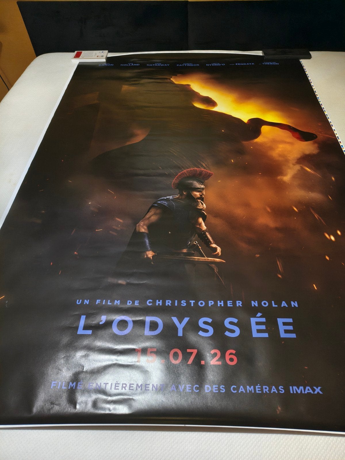 Originele filmposter The ODYSSEY — Christopher Nolan — 120, Verzamelen, Ophalen