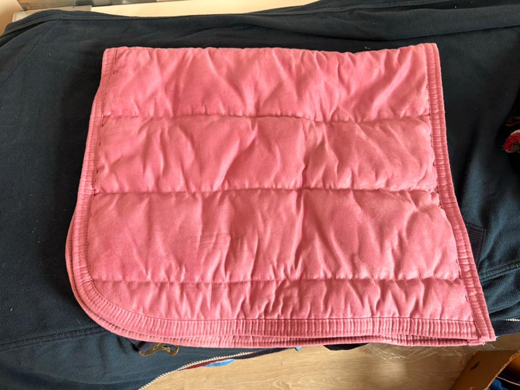 Roos dressuurdekje, Dieren en Toebehoren, Ophalen, Gebruikt, Dressuurdekje, QHP