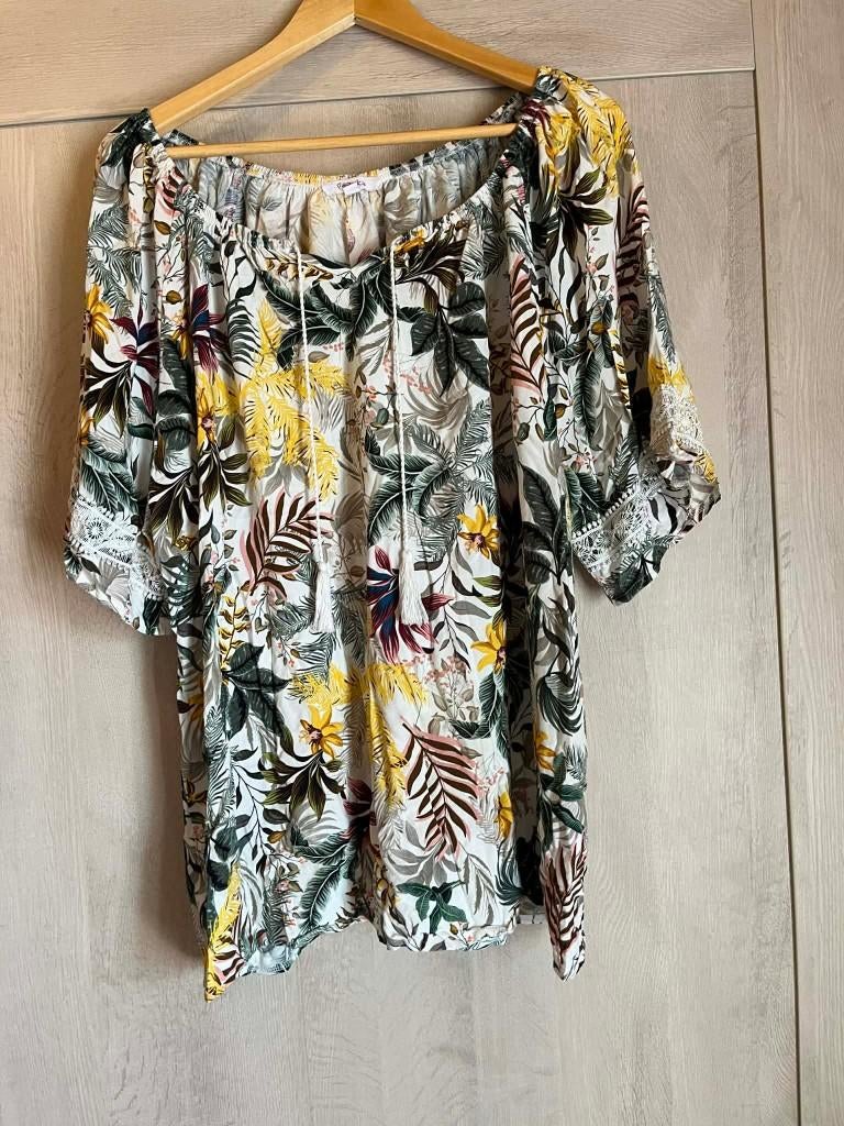 blouse shirt paprika maat 48-50, Kleding | Dames, Grote Maten, Paprika, Ophalen of Verzenden, Gedragen, Shirt of Top