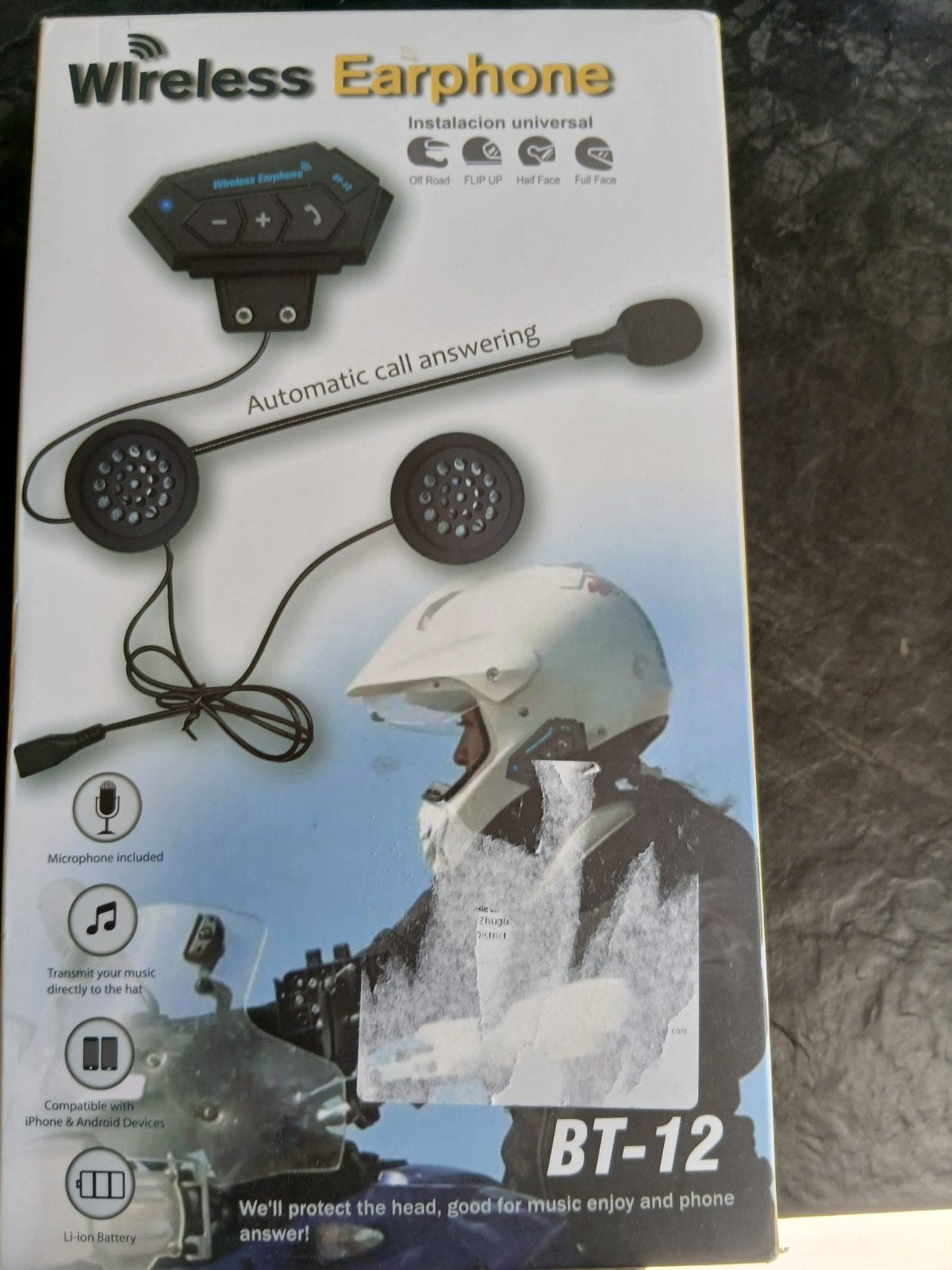 nieuwe draadloze oortjes voor de motor of scooter, Enlèvement ou Envoi