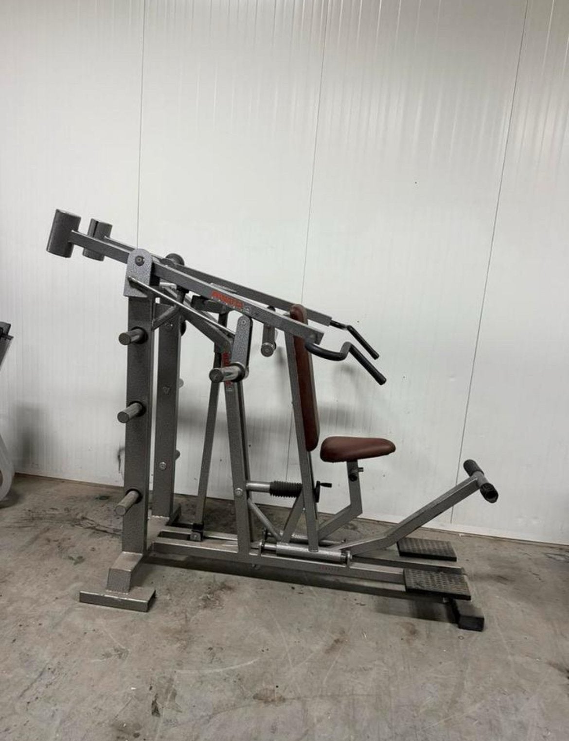 Panatta Shoulderpress / schulterpresse plate loaded, Sport en Fitness, Fitnessmaterialen, Ophalen, Gebruikt, Benen, Overige typen