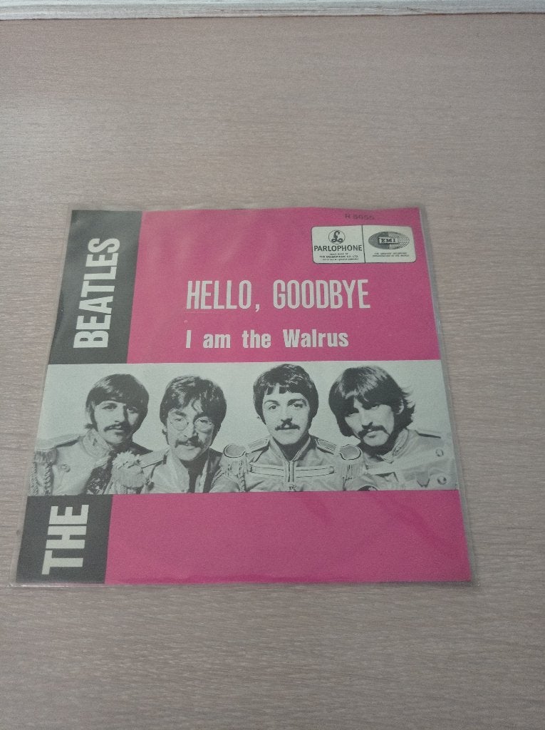 Single - The Beatles - Hello, Goodbye, Enlèvement, Comme neuf