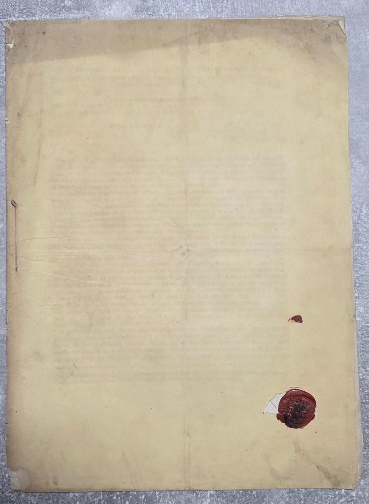 1841+Bourse de Bruxelles+Copie conforme+Sceau+colportage, Postzegels en Munten, Aandelen en Waardepapieren, Ophalen, Voor 1920