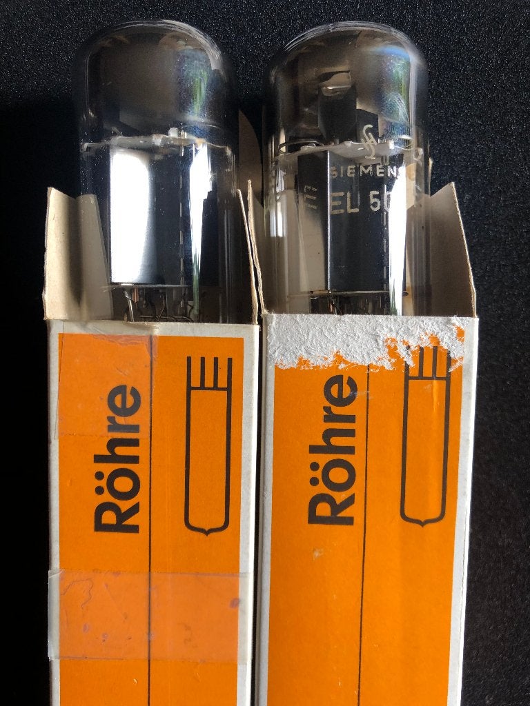 2X EL503 SIEMENS ROHRE *****, Musique & Instruments, Amplis | Basse & Guitare, Enlèvement ou Envoi, Comme neuf, Guitare, Moins de 50 watts
