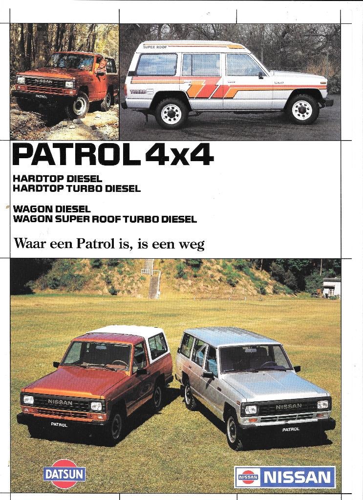NISSAN PATROL  1984, Ophalen of Verzenden, Zo goed als nieuw, Nissan