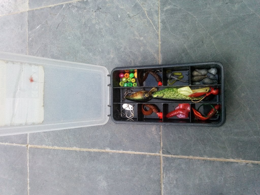 Doosje met allerlei kunstaas, Watersport en Boten, Hengelsport | Roofvissen, Ophalen