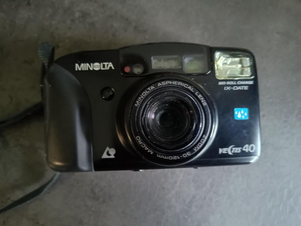 Minolta Vectis 40, Audio, Tv en Foto, Fotocamera's Analoog, Ophalen of Verzenden, Zo goed als nieuw, Compact, Minolta