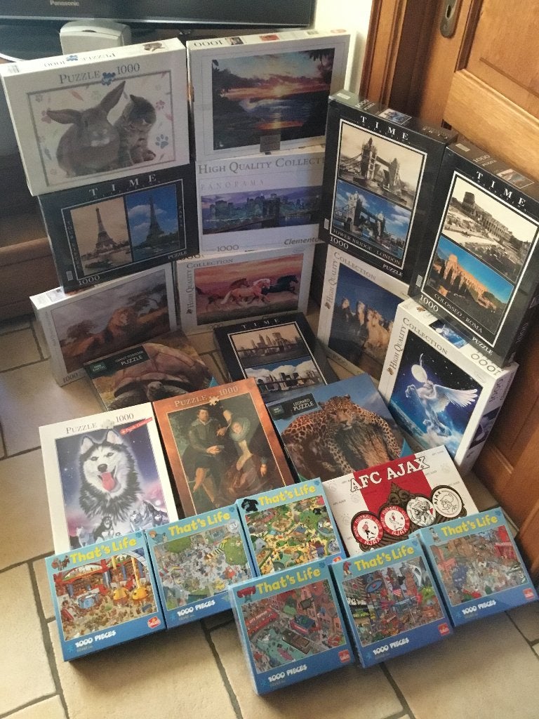 Nieuwe puzzels 1000 stukjes, Ophalen of Verzenden, 500 t/m 1500 stukjes, Nieuw, Legpuzzel