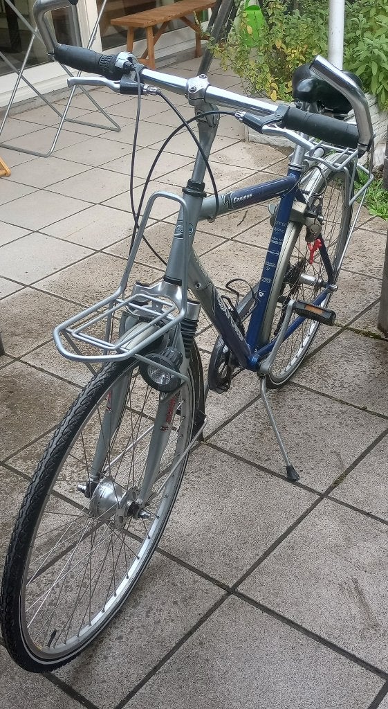 Herenfiets Oxford campus, Gebruikt, Velgrem, Versnellingen, Ophalen