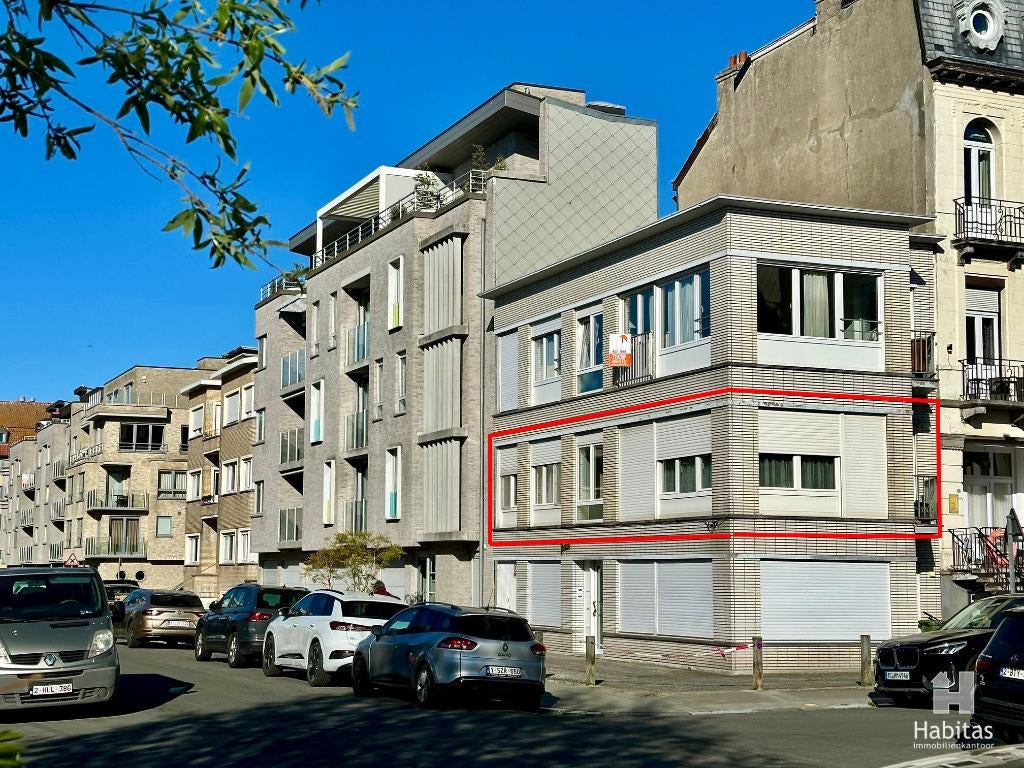 Zonovergoten hoekappartement, 65 m², 188 kWh/m²/an, Jusqu'à 200 m², 2 pièces