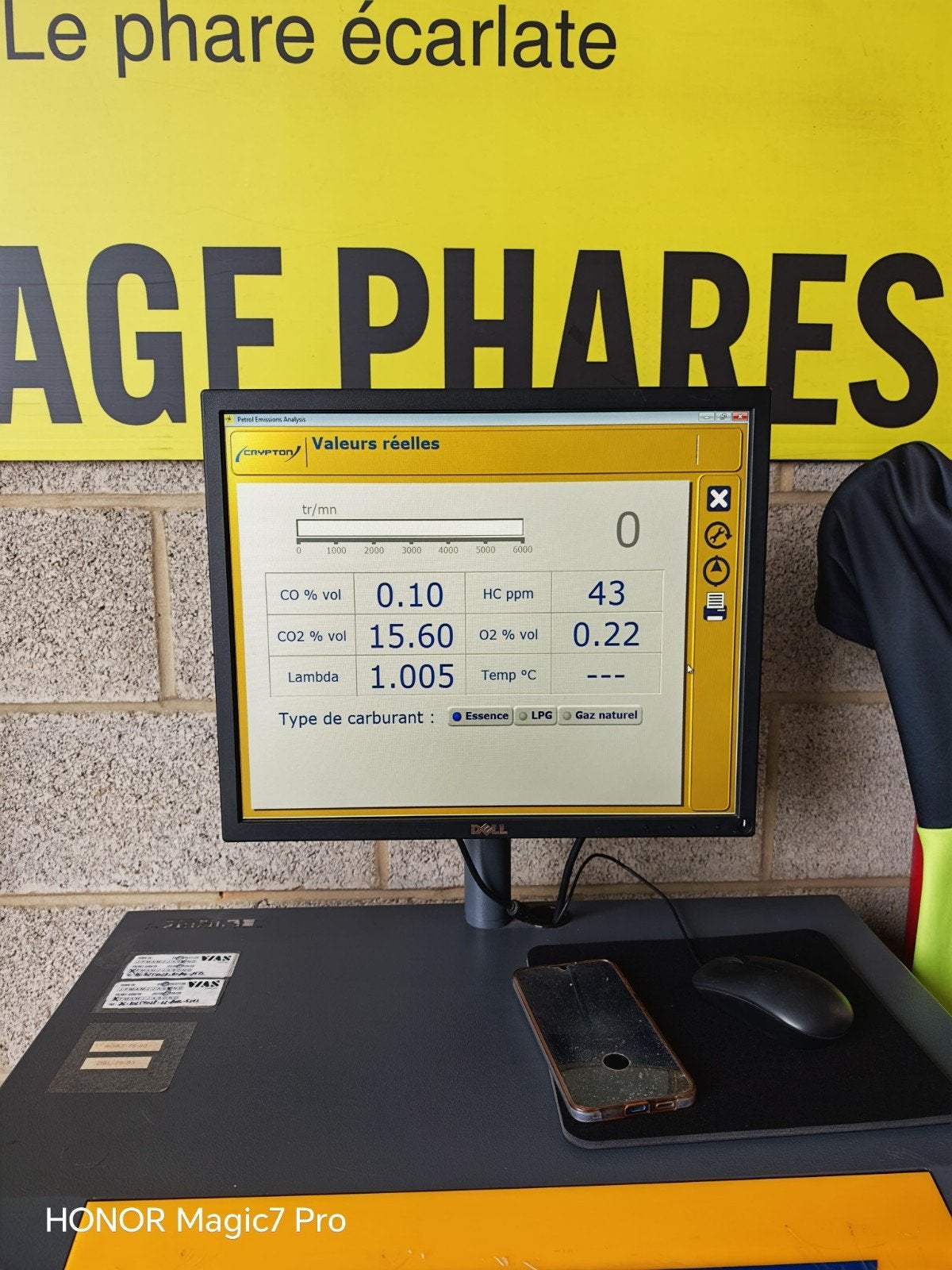 Réglage phares et test co2 co2 diesel Fleurus, Autos : Divers, Enlèvement