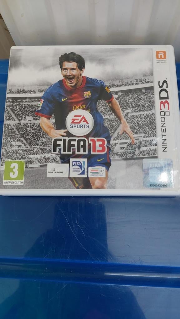 Nintendo 3ds fifa 13, 2 spelers, Ophalen of Verzenden, Zo goed als nieuw, Vanaf 3 jaar
